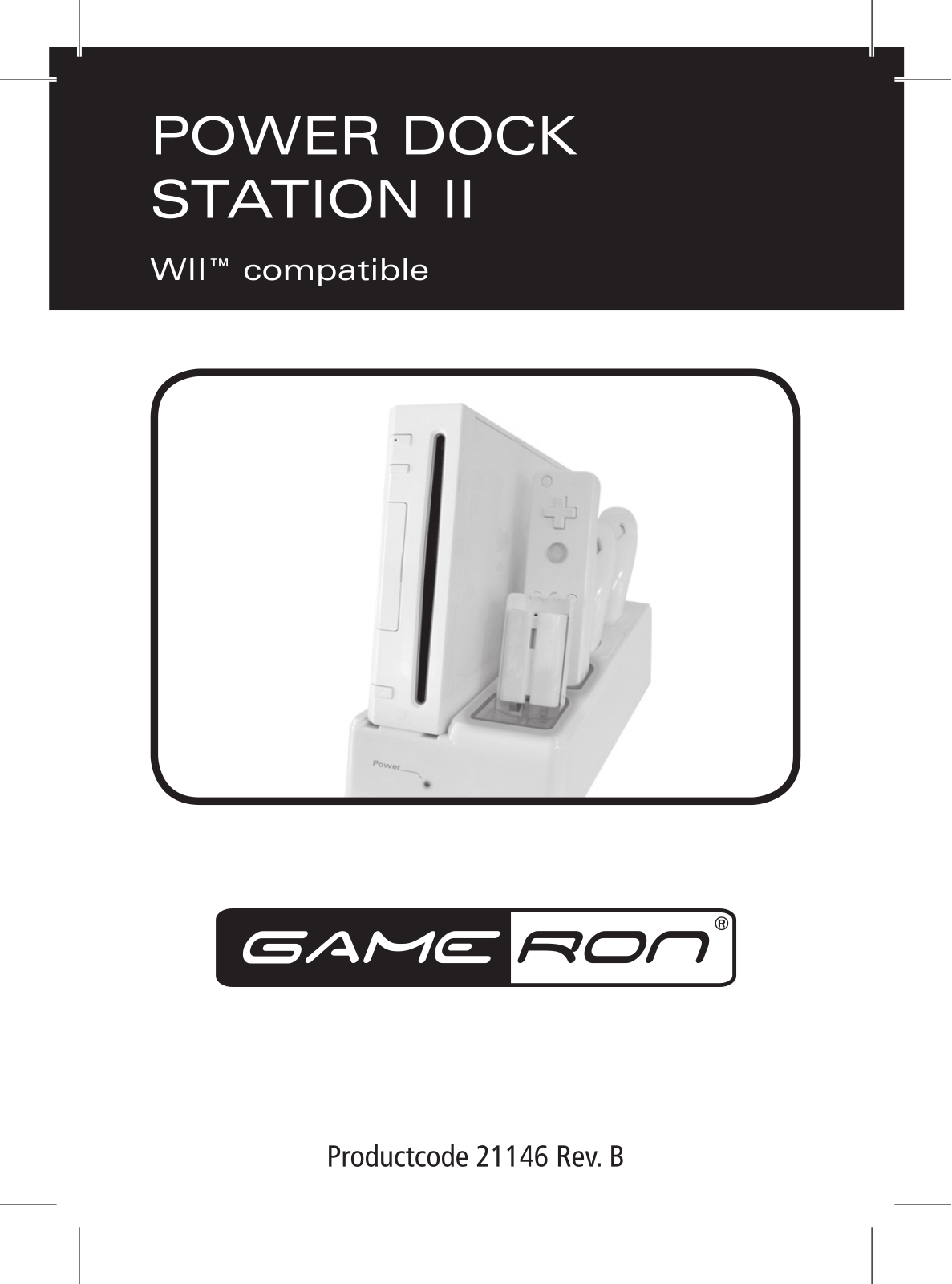 AWG POWER DOCK STATION II FOR WII User Manual