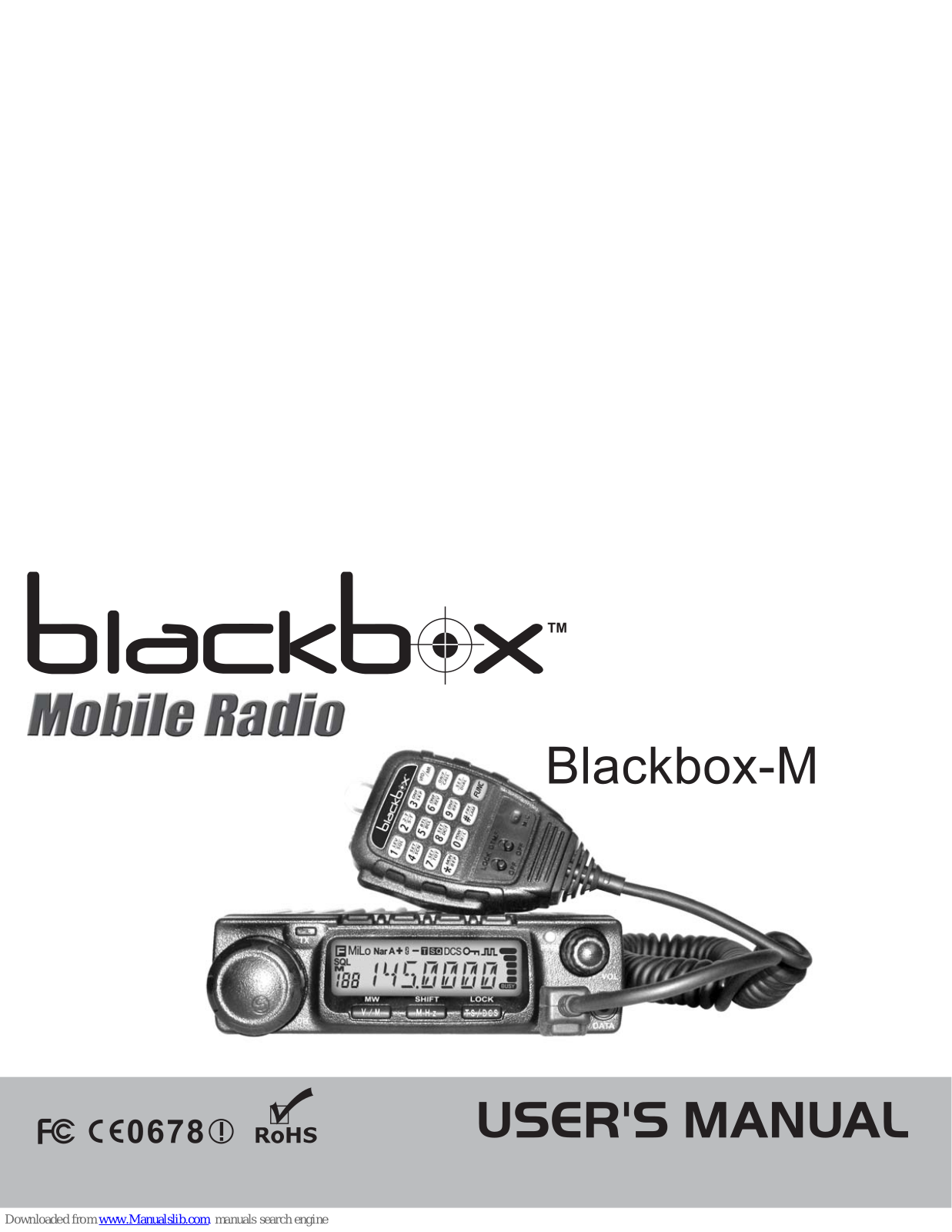 Blackbox M User Manual