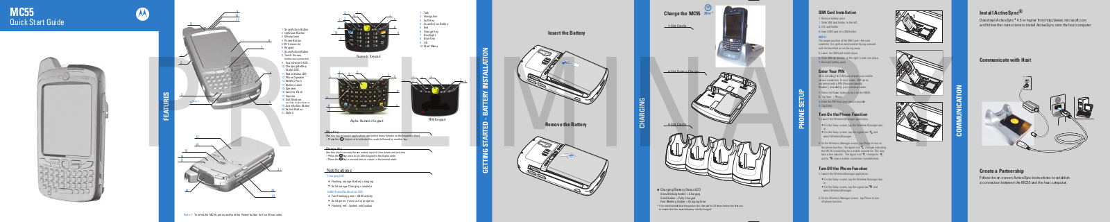 Symbol Technologies MC5504 Users Manual