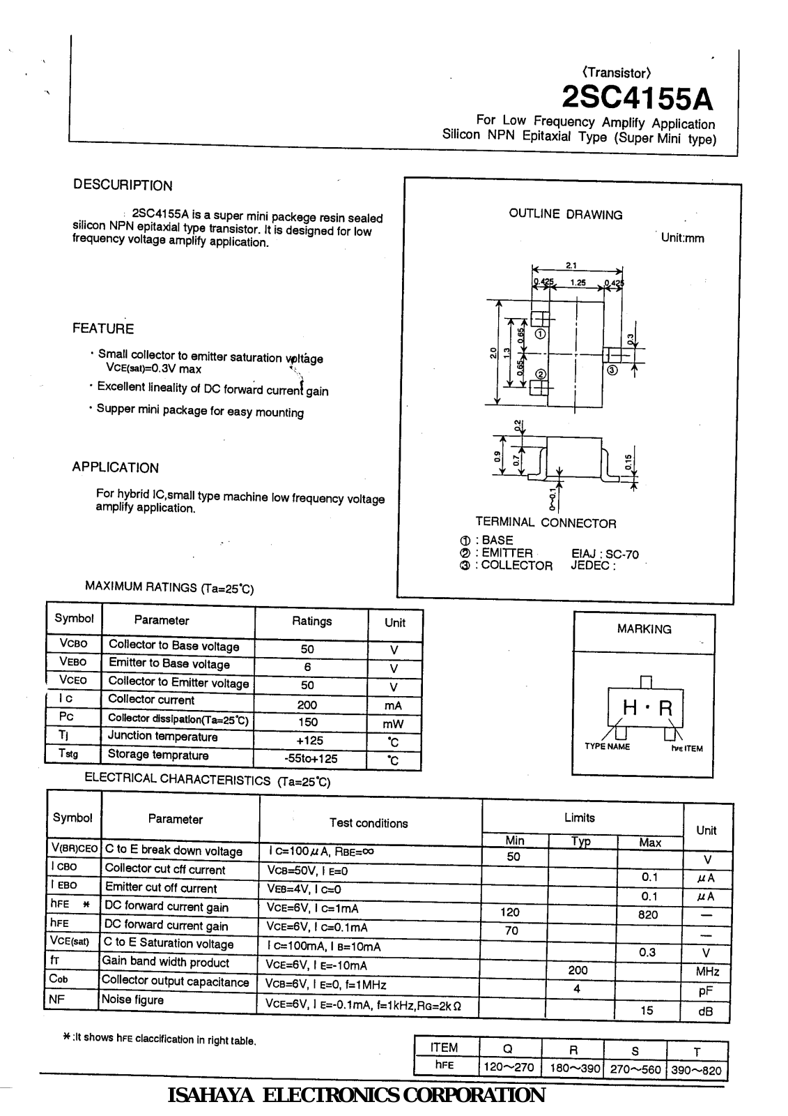 Datasheet 2sc4155 Datasheet - ManualMachine.com