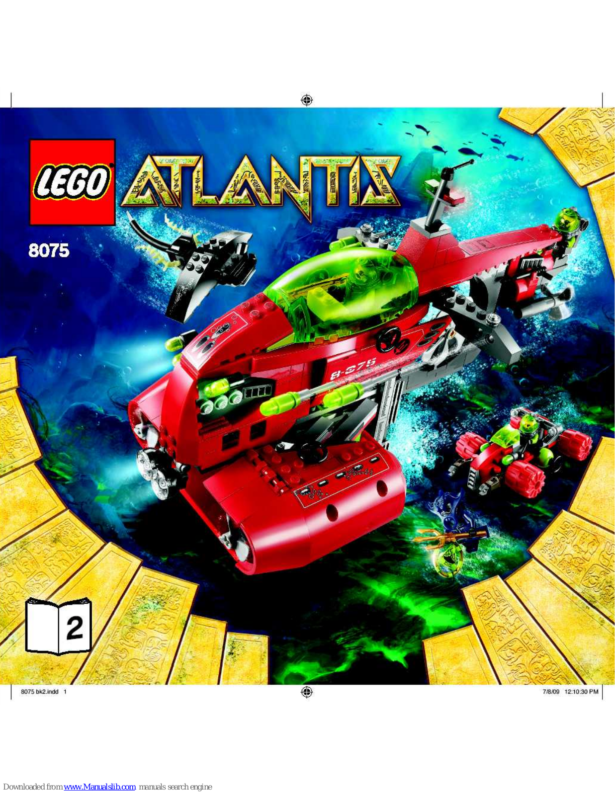 LEGO Atlantis 8075 Building Instructions