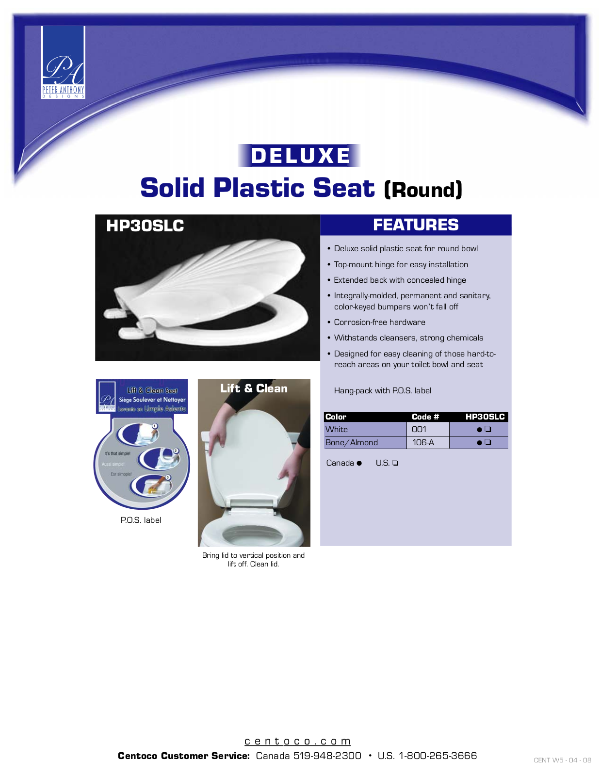 Centoco CENO1075 Specifications - ManualMachine.com