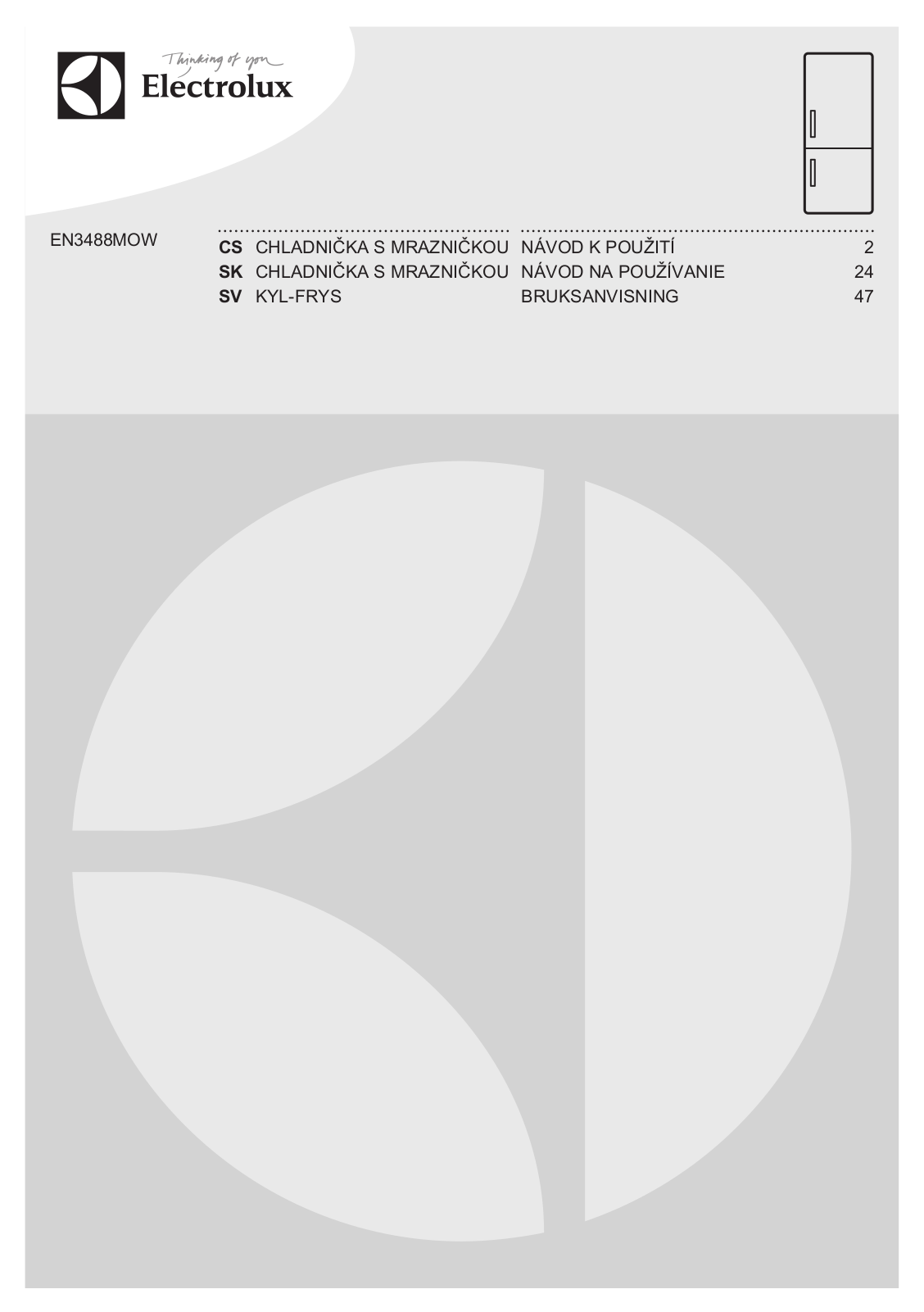 Electrolux EN3488MOW User Manual