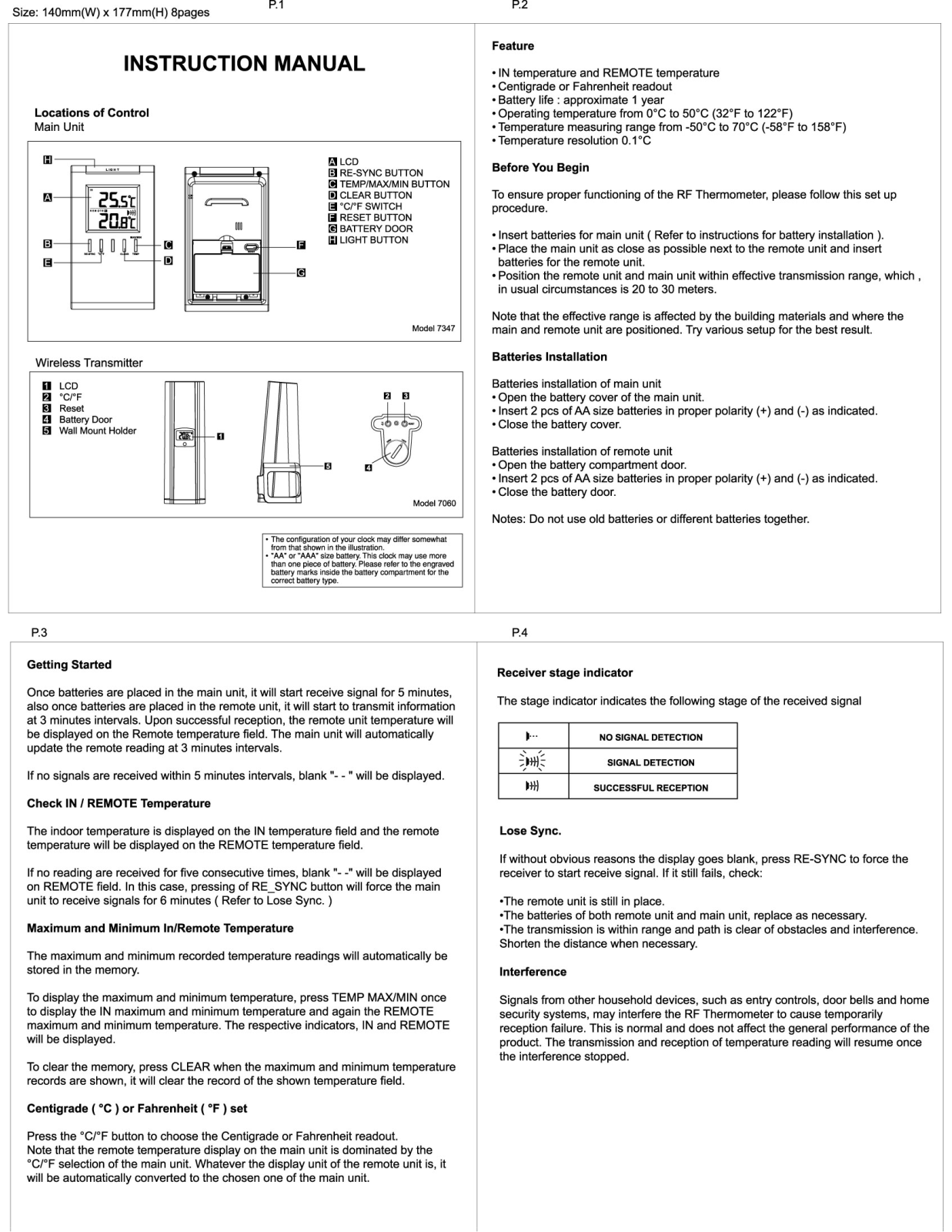 Electronics Tomorrow 724790303 User Manual