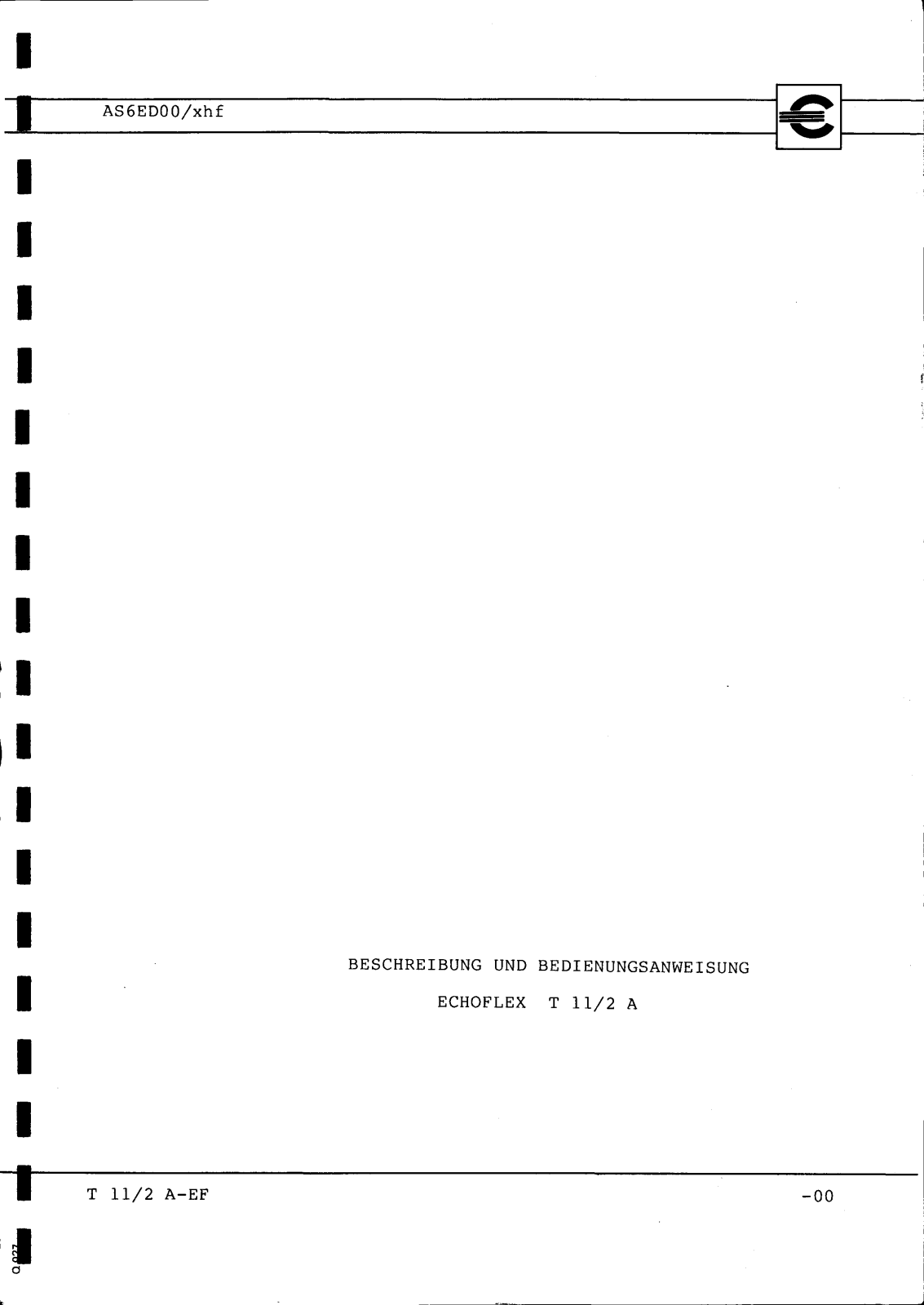 HDW-Elektronik T11/2A User Manual