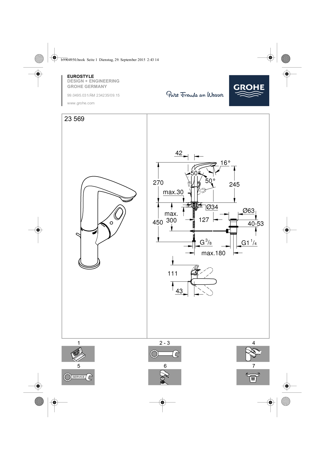 GROHE 23569 User Manual - ManualMachine.com