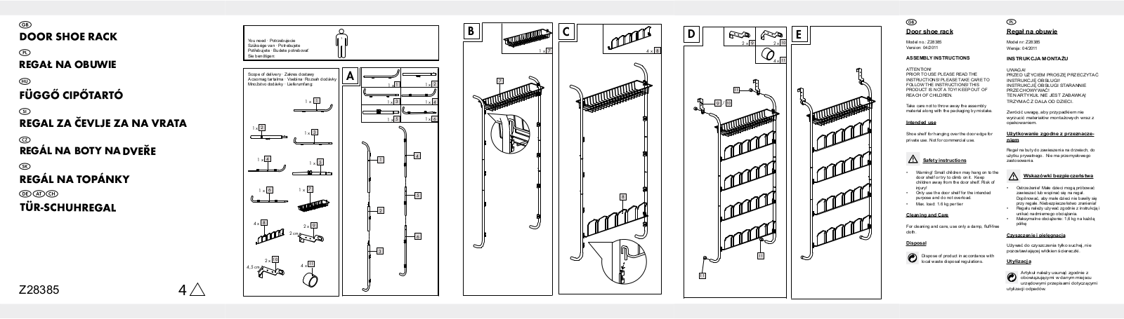 Ordex Z28385 User Manual