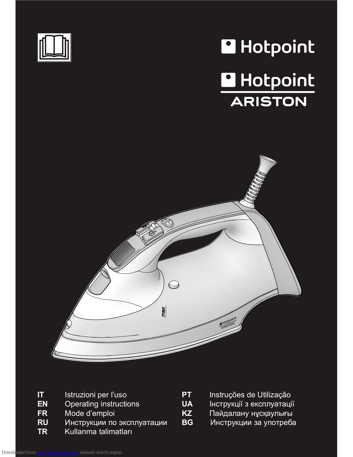 Hotpoint SI E40 BA0, SI DC30 BA0 Operating Instructions Manual