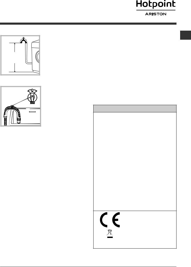 Hotpoint Ariston FMF 923K EU User Manual