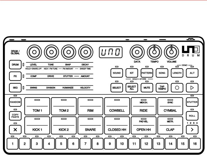 Ik Multimedia Uno Drum USER MANUAL