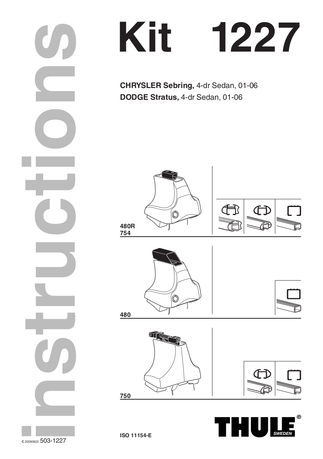THULE 1227 User manual - ManualMachine.com