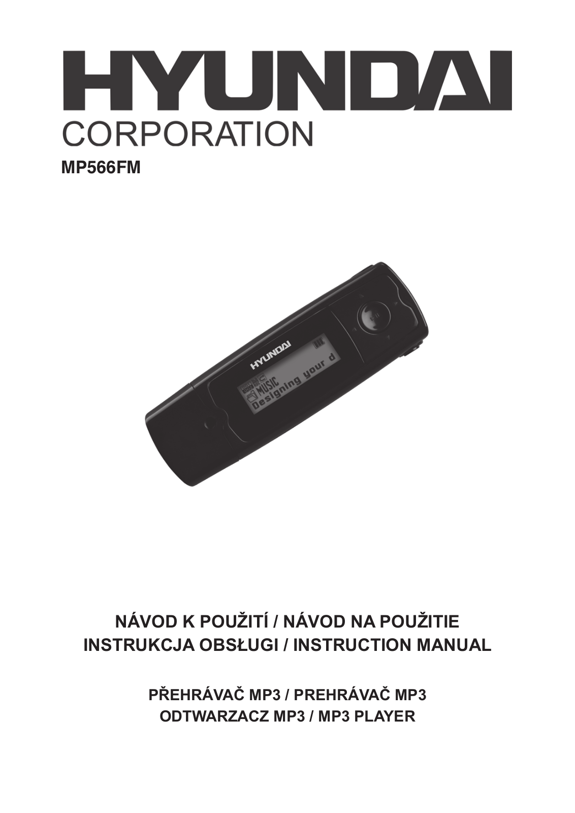 Hyundai MP566FM User Manual