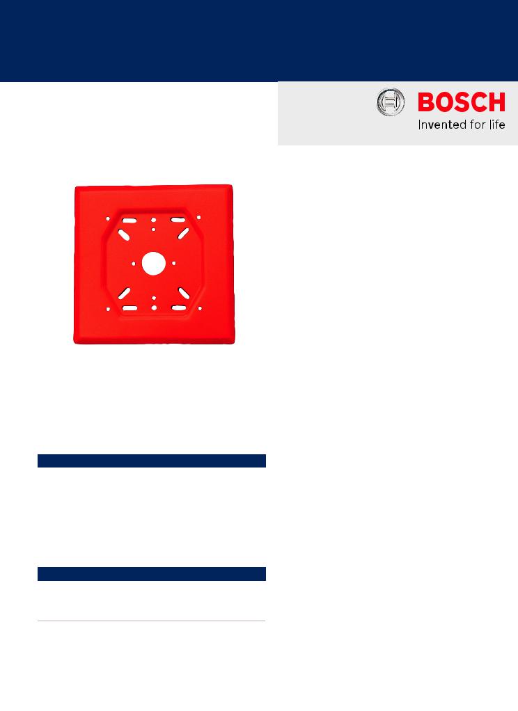 Bosch AP-R Specsheet