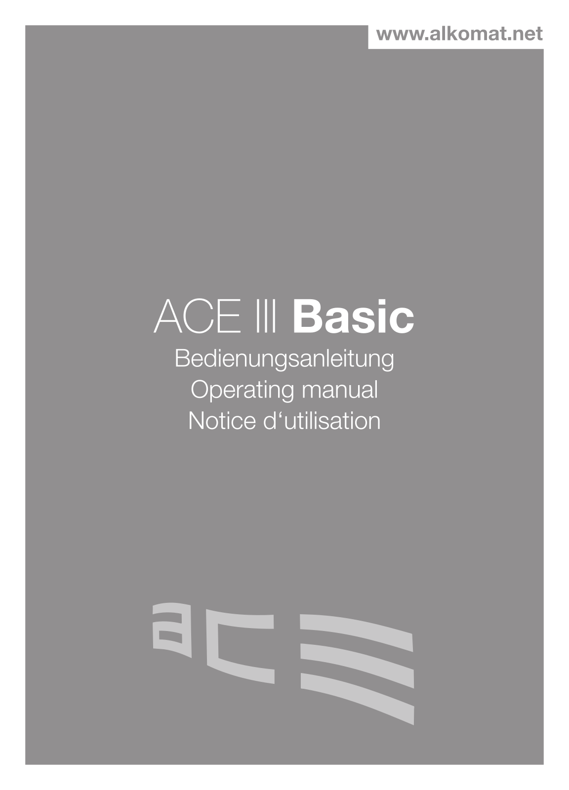 ACE III Basic User guide