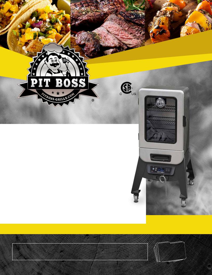 Pit boss PBV2D1 User Manual