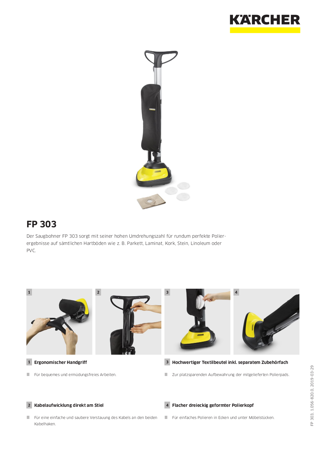 Kärcher FP303 User Manual