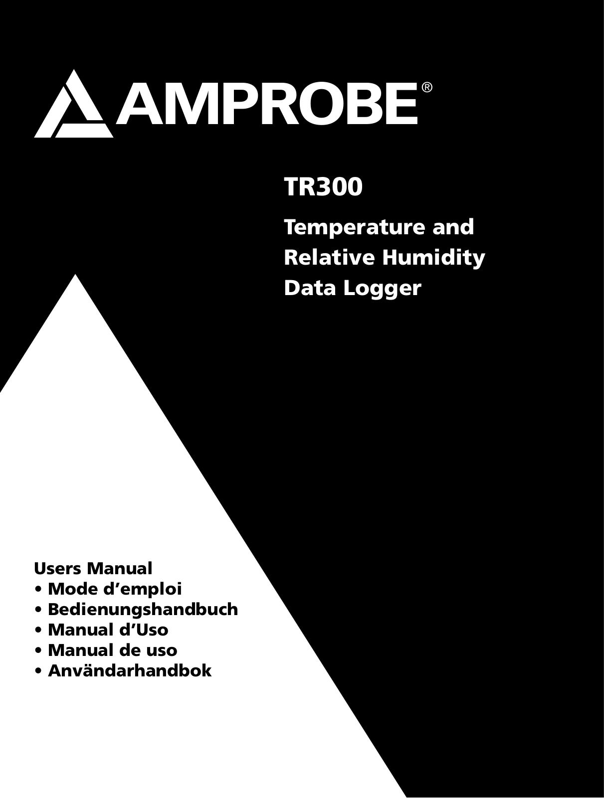 Amprobe TR300 Users Manual