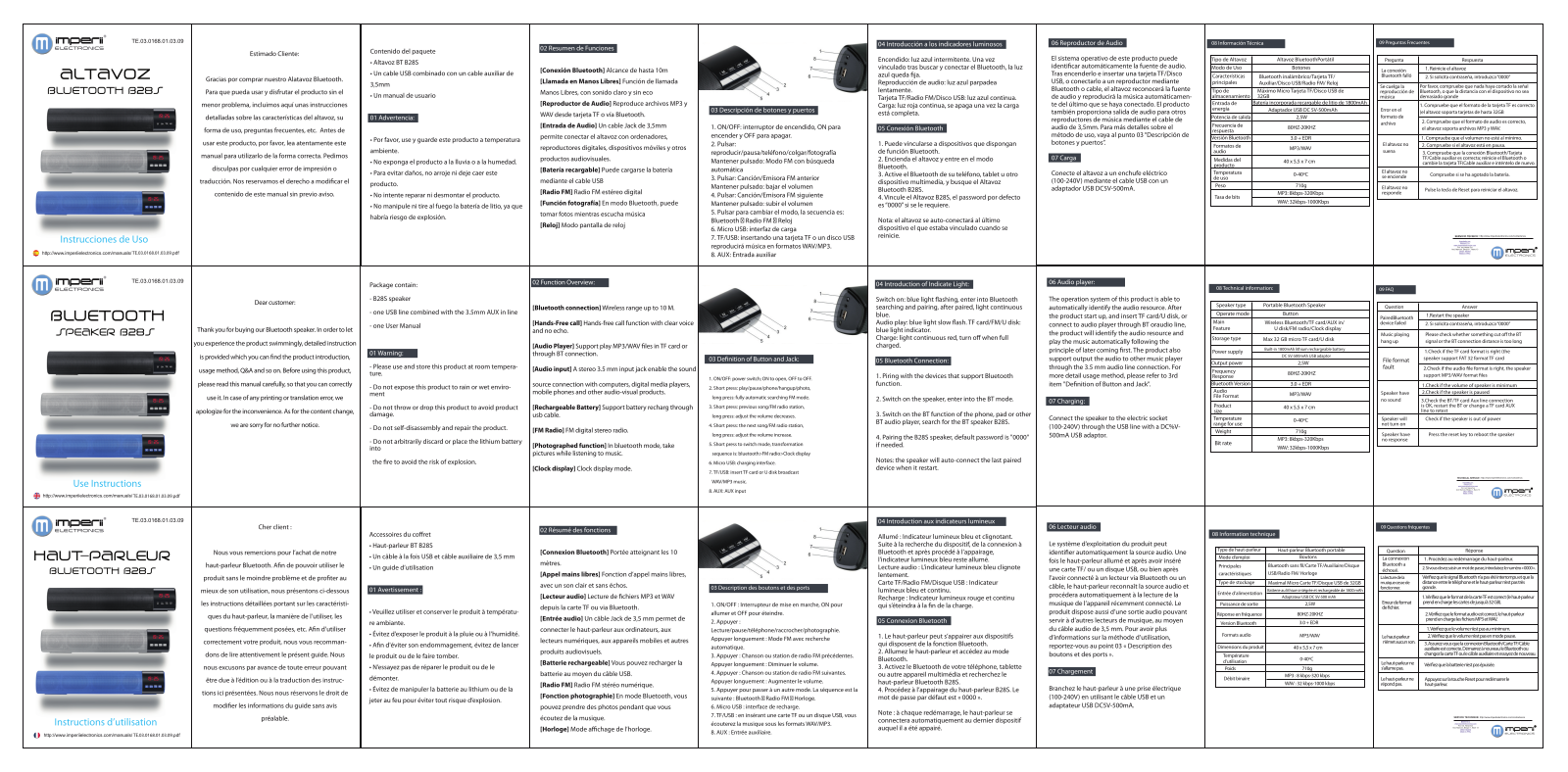 imperii electronics B28S Instruction Manual