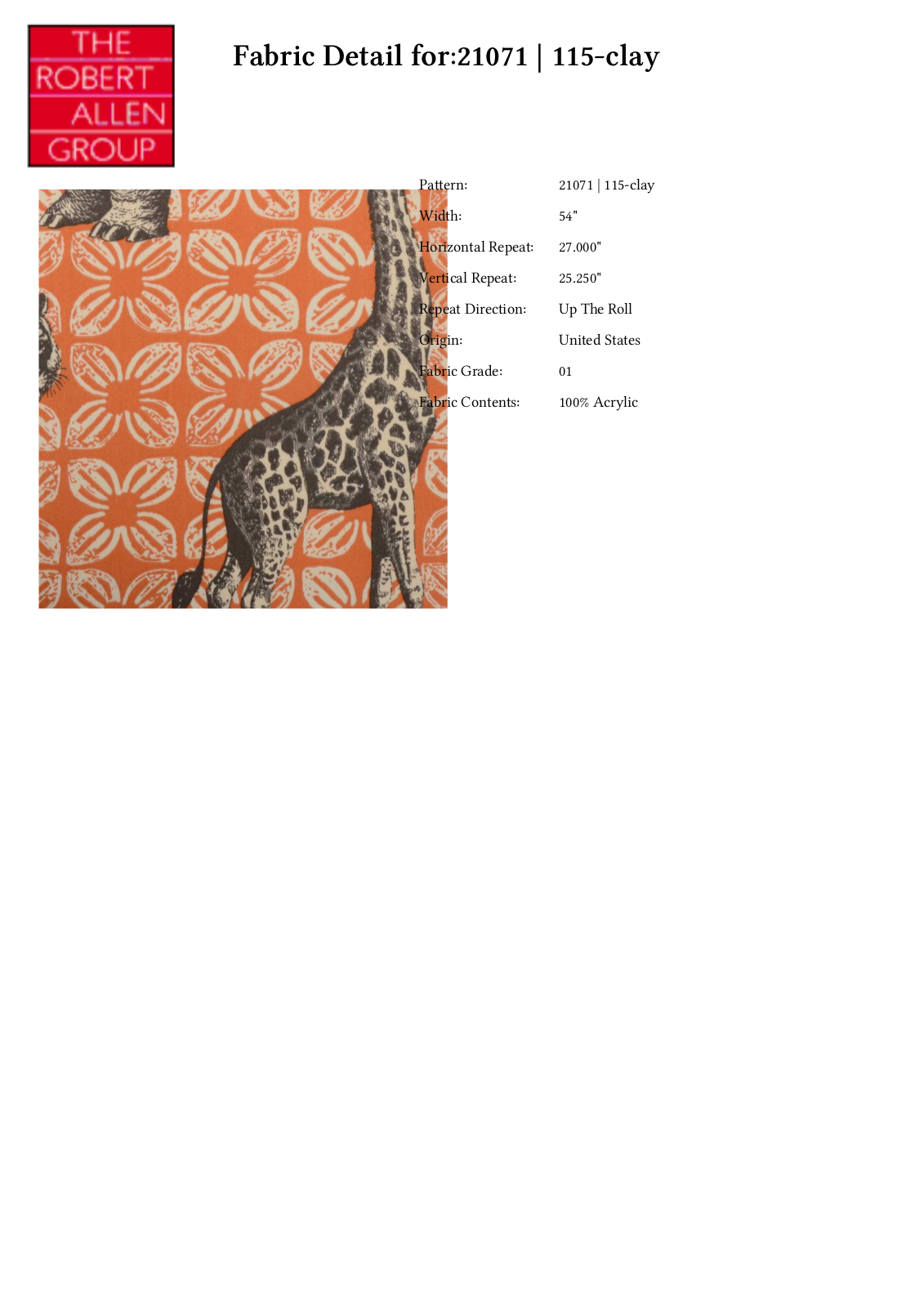 Duralee CRAL5014 Specifications - ManualMachine.com