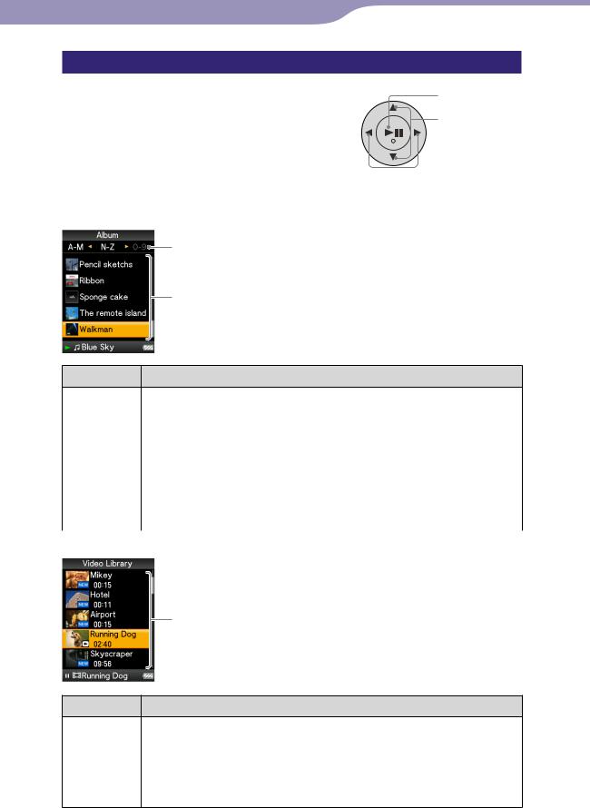 Sony NWZ-A818, NWZ-A815, NWZ-A816 User Manual