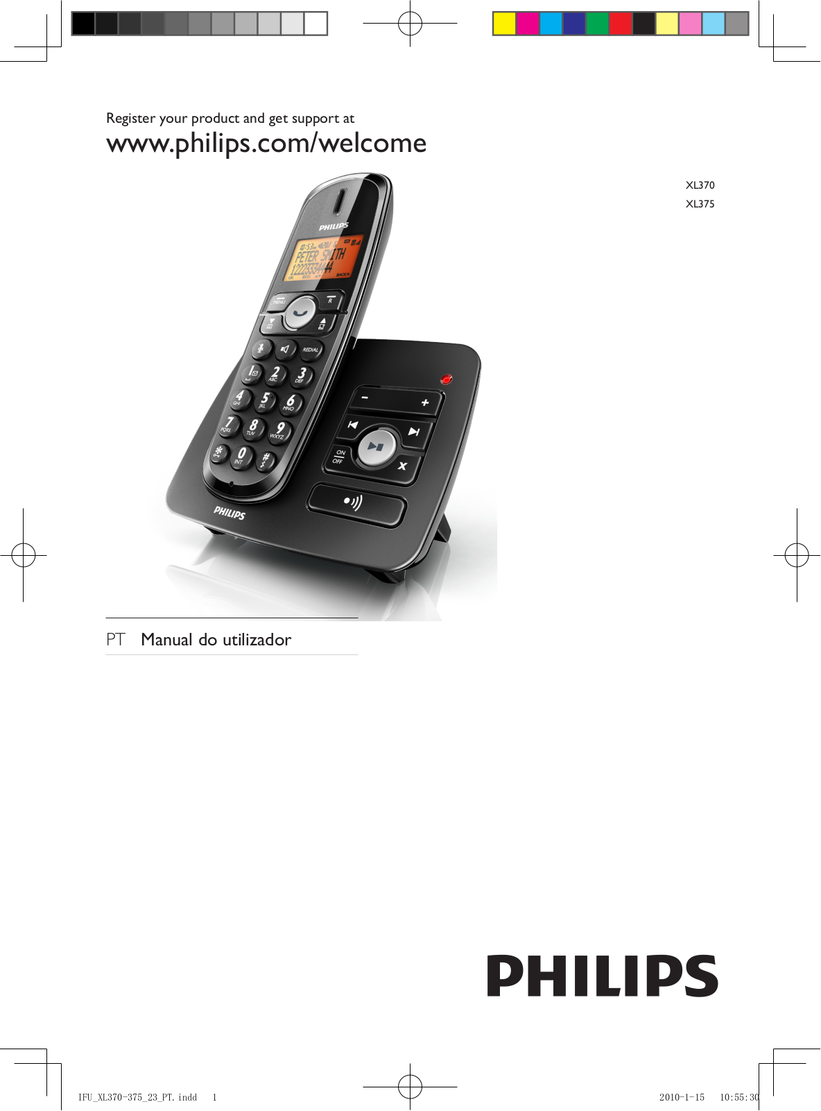 PHILIPS XL3751B User Manual