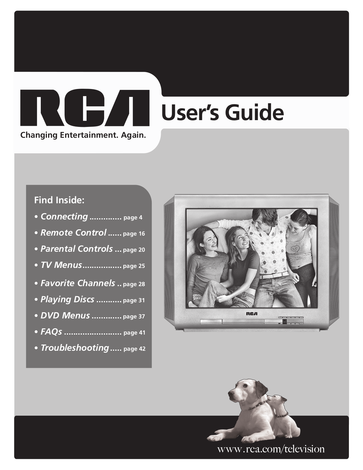 RCA 20F514TD User's Guide