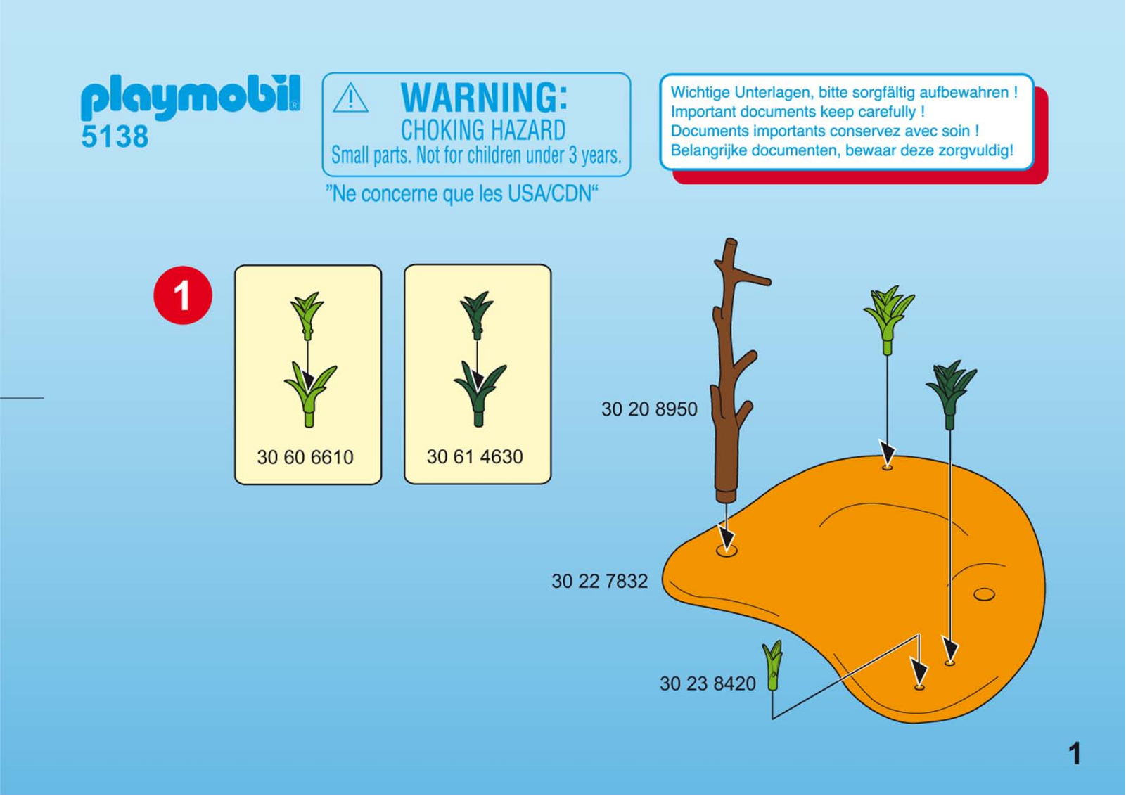 Playmobil 5138 Instructions