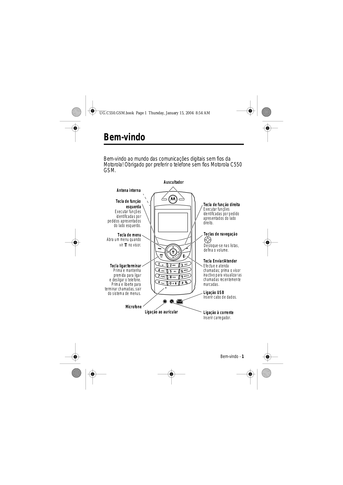 Motorola C550 User Manual