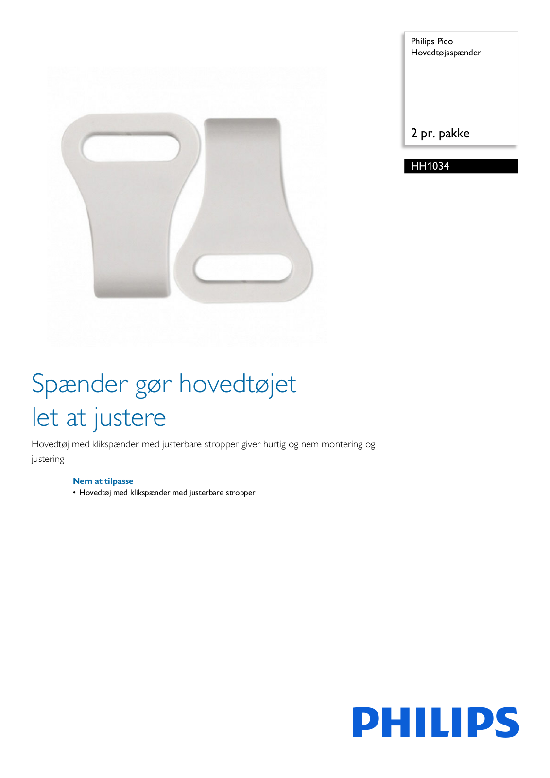 Philips HH1034/00 leaflet - ManualMachine.com