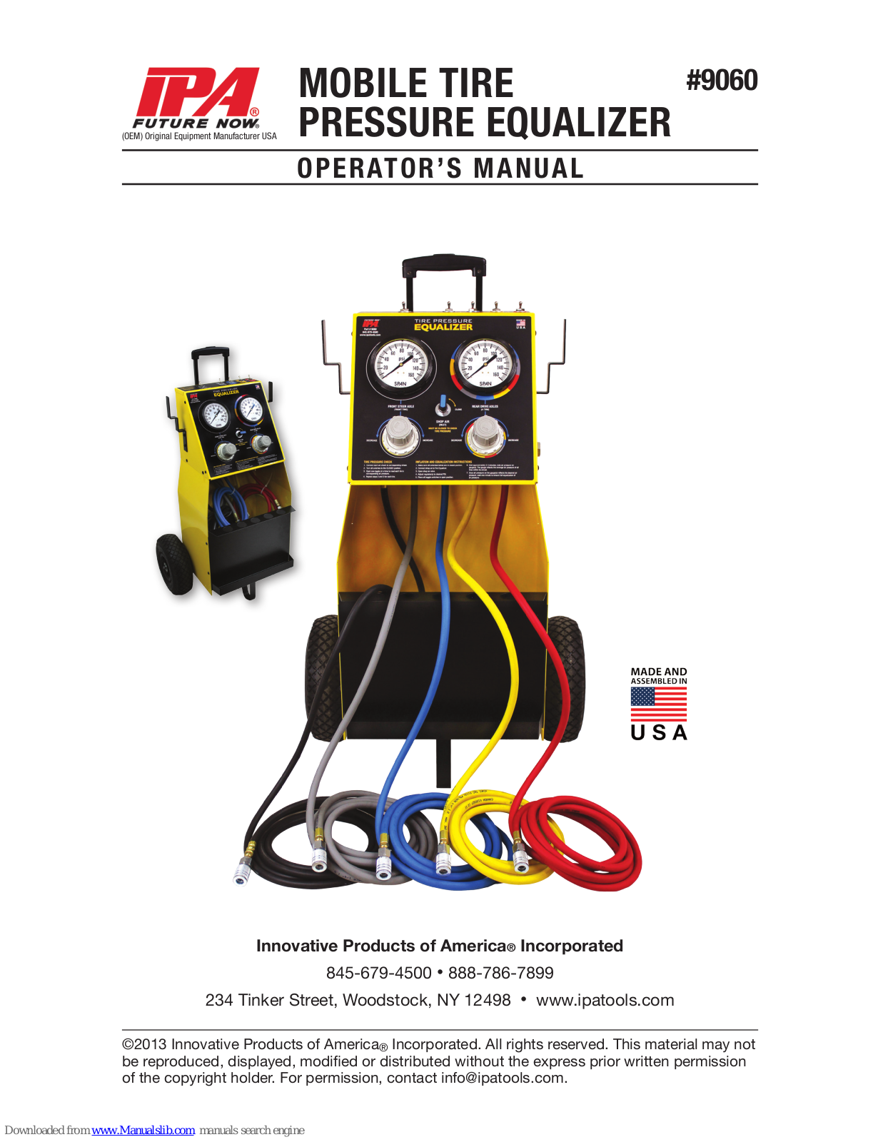 iPA 9060 Operator's Manual - ManualMachine.com
