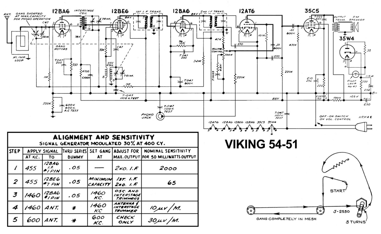 Viking 54 51 schematic