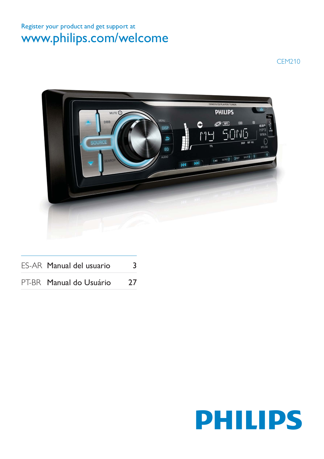 Philips CEM210/55 user manual - ManualMachine.com