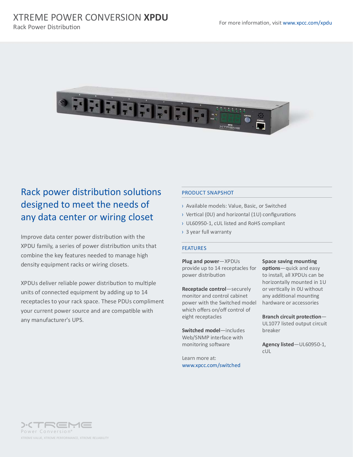 MaxPower Corp XPDU User Manual - ManualMachine.com