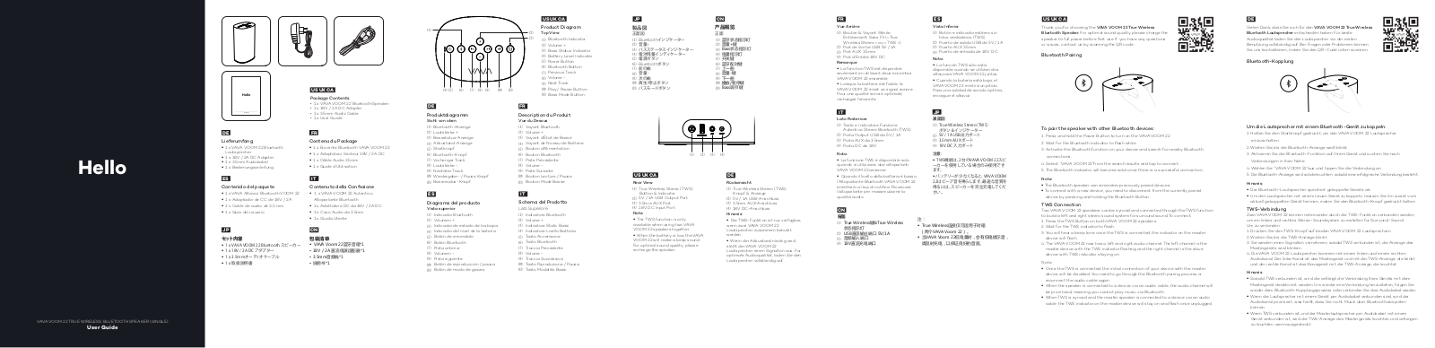 Vava VA-SK003 User Manual