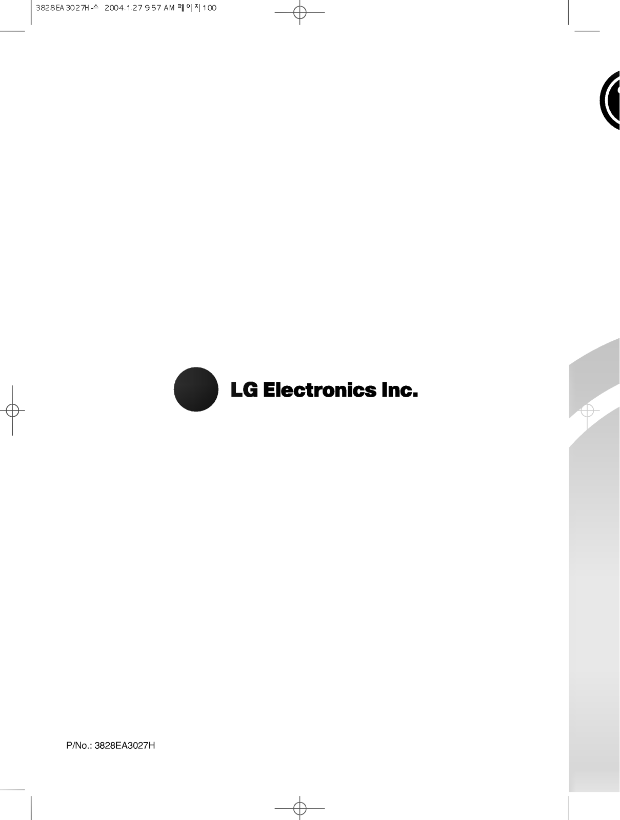 LG WFT10C61EP User Manual