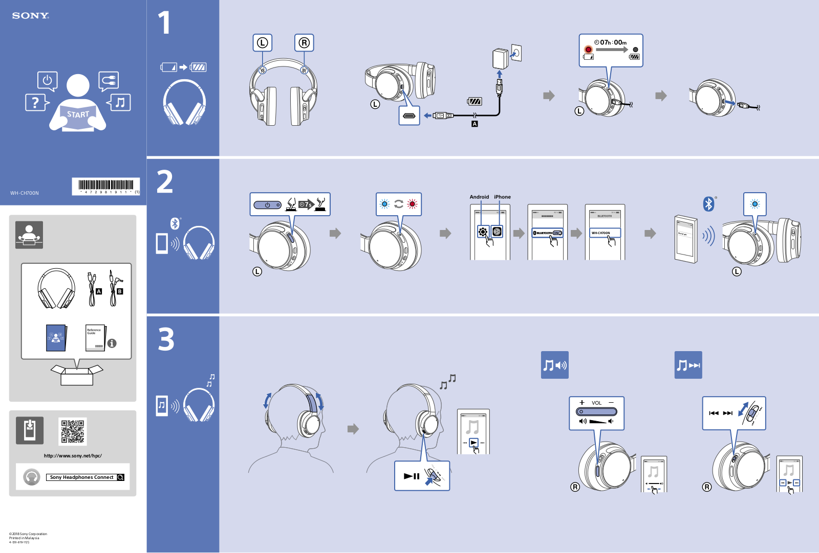 Sony WH-CH700N User Manual