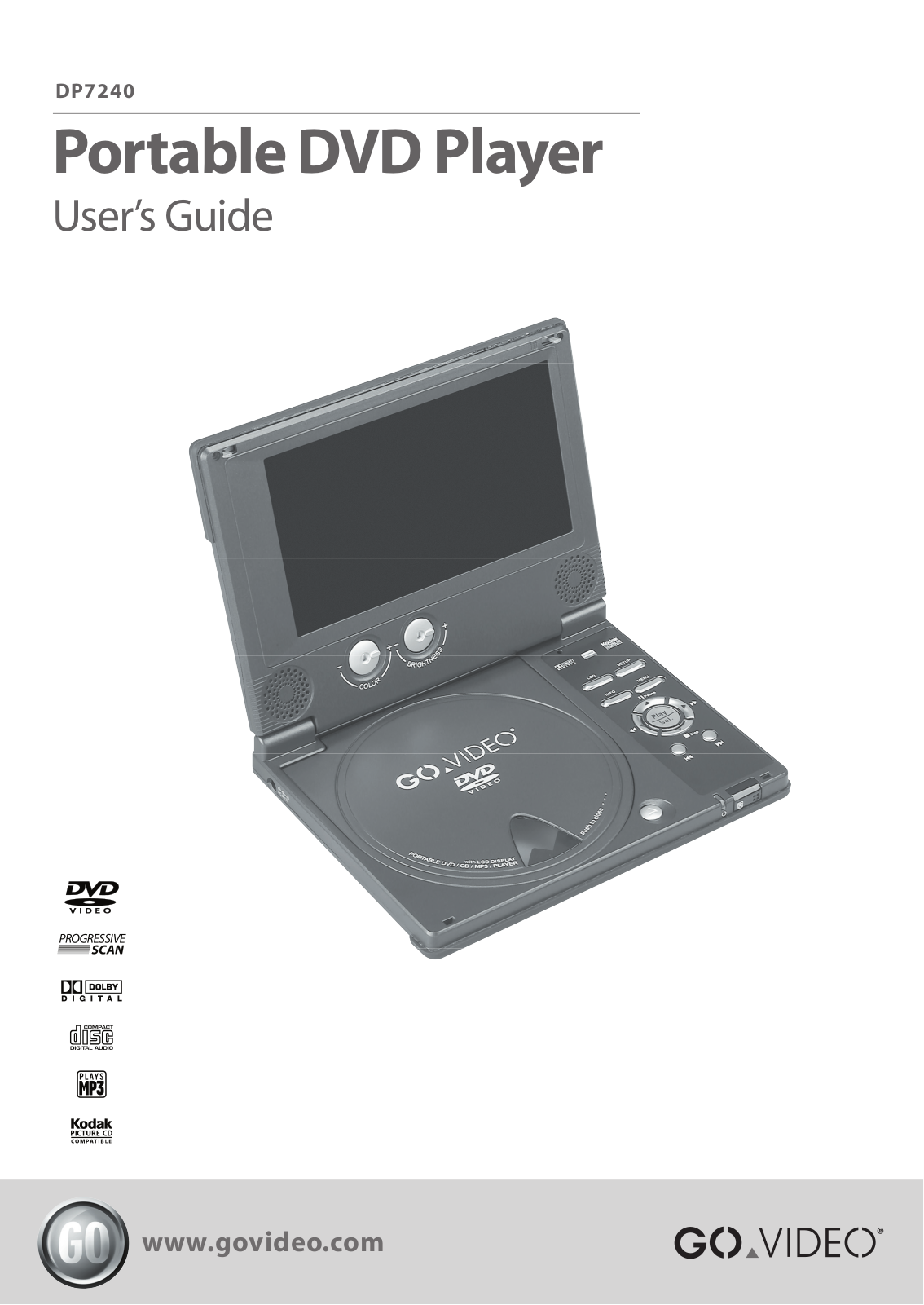 GoVideo 525p User Manual