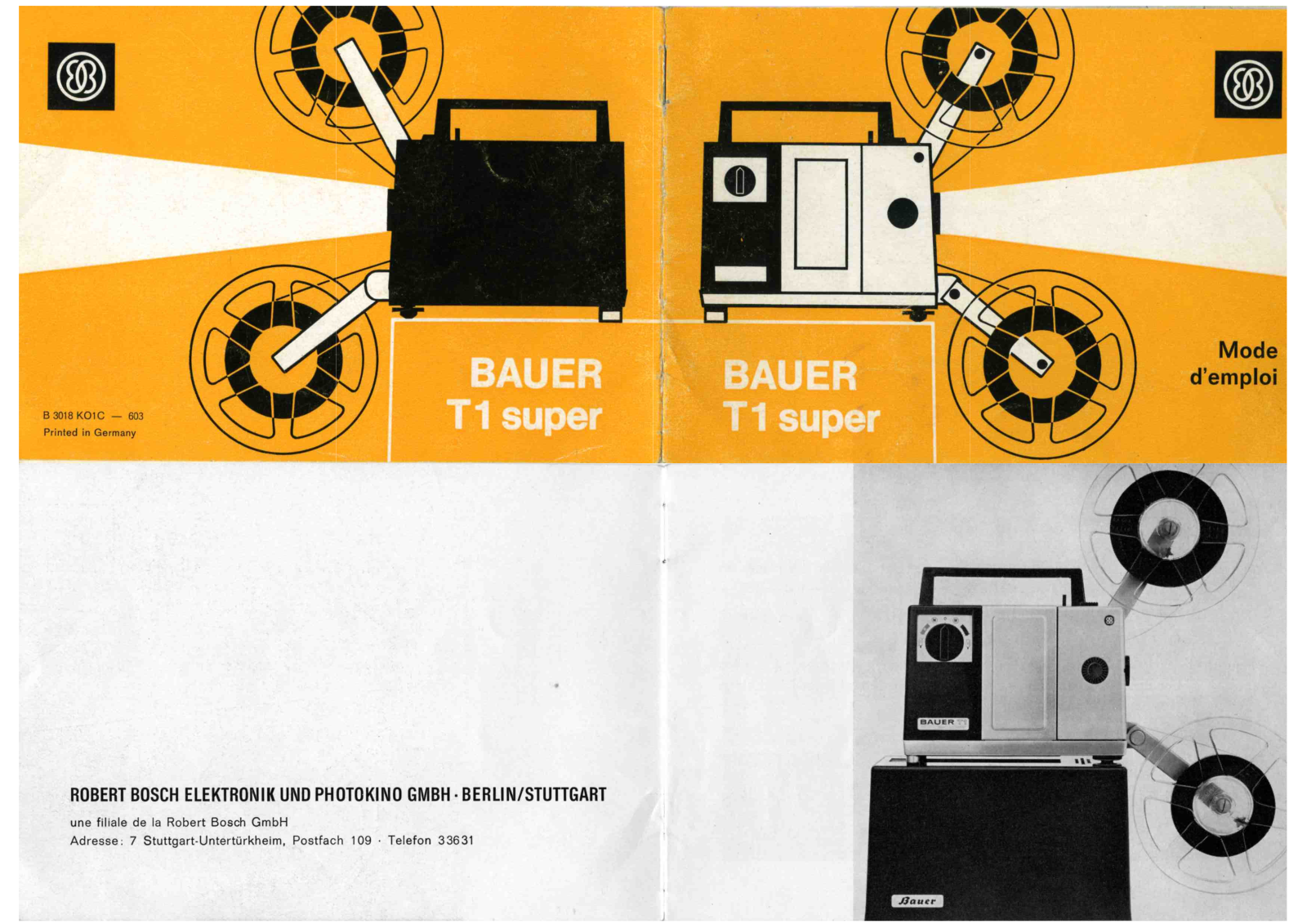 BAUER T1 SUPER User Manual