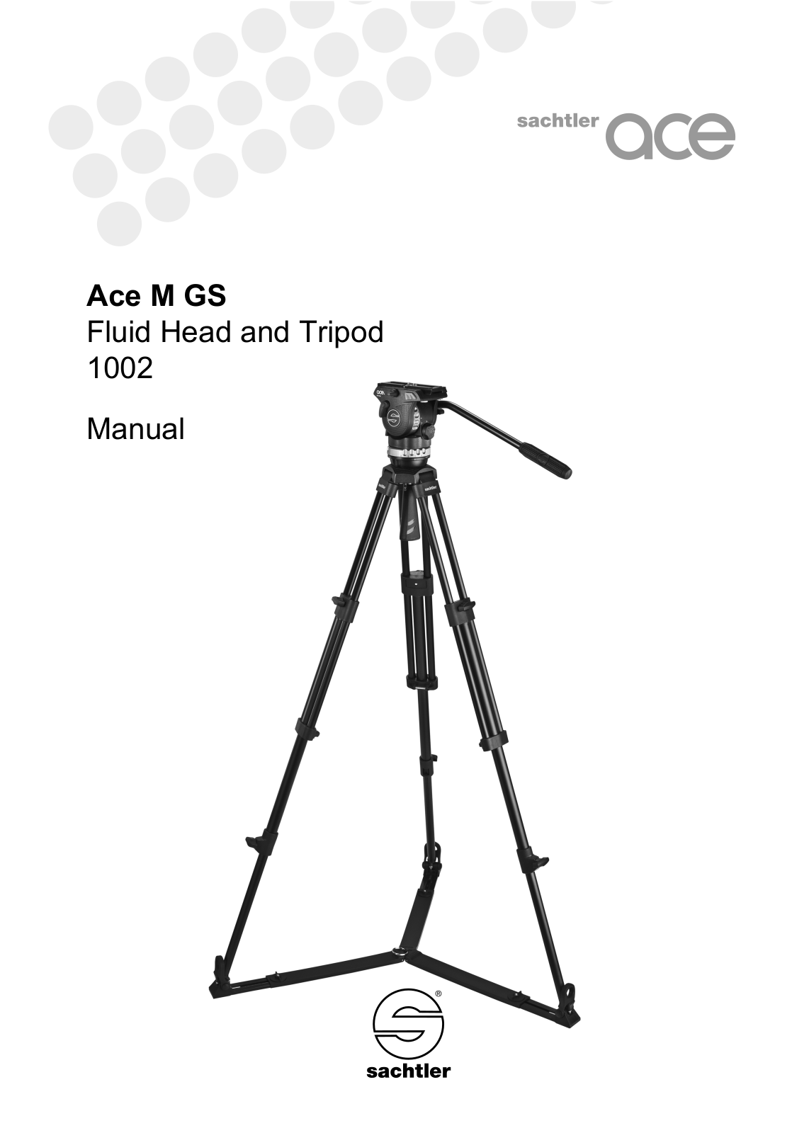 Sachtler 1002 User manual