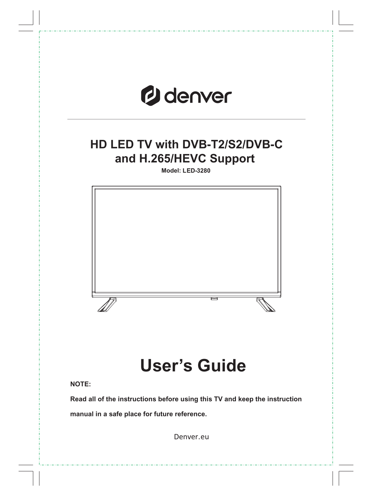 DENVER LED-3280 User guide - ManualMachine.com