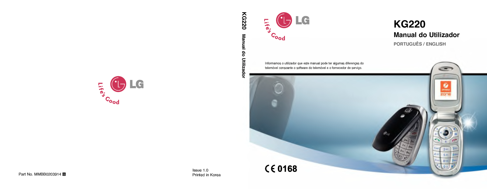 Lg KG220 User Manual