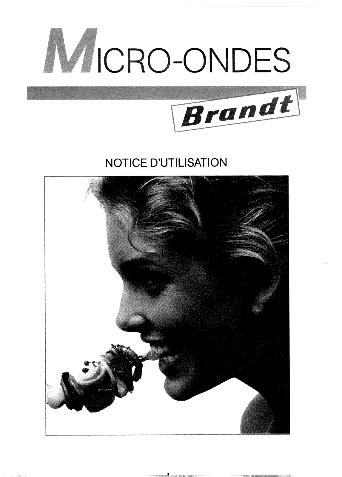 BRANDT MG32 User Manual