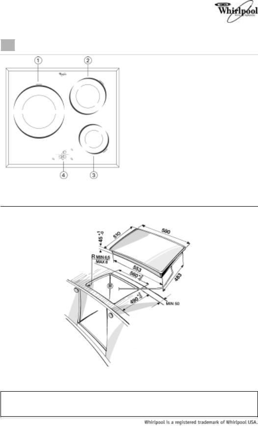 Whirlpool AKM 987/BA/01 INSTALLATION