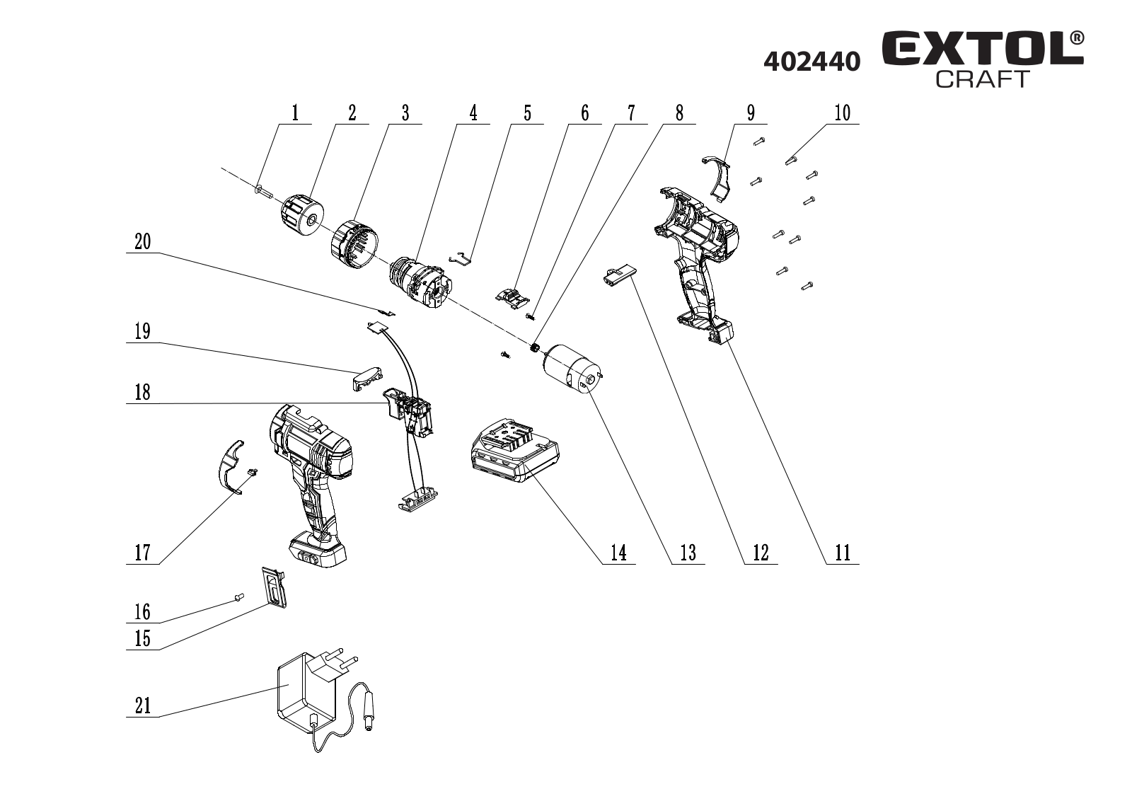 Extol Craft 402440 User guide - ManualMachine.com