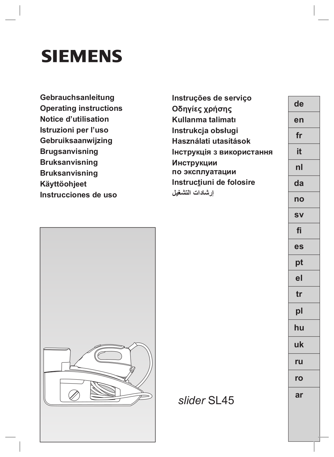 Siemens TS45359 User Manual