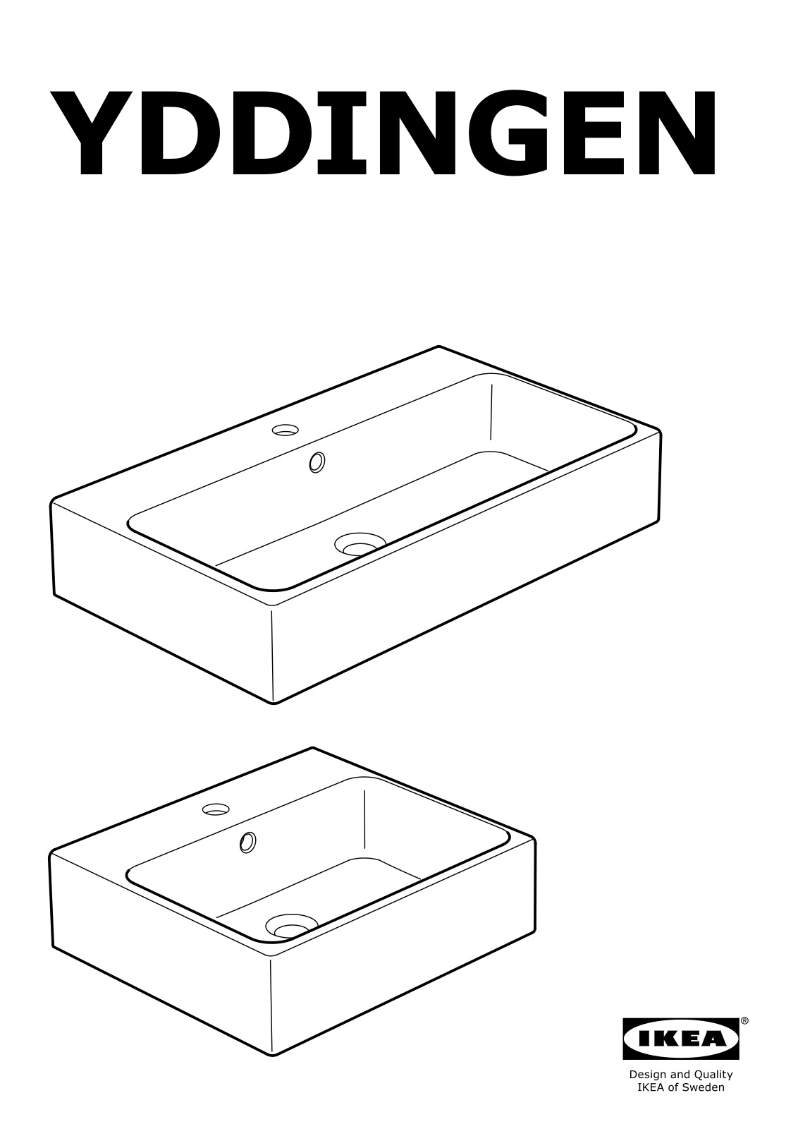 Ikea S49119564, S69119558, 40299418, 00304718 Assembly instructions