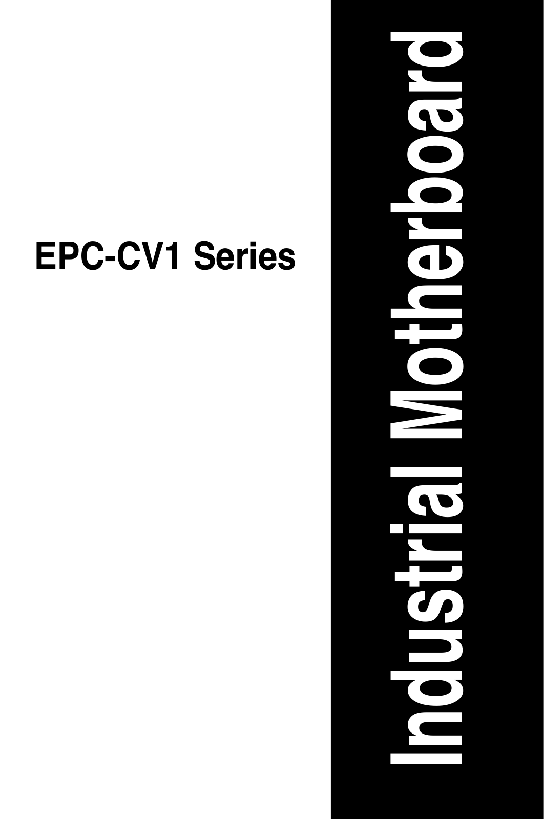 AAEON EPIC-CV01 User Manual