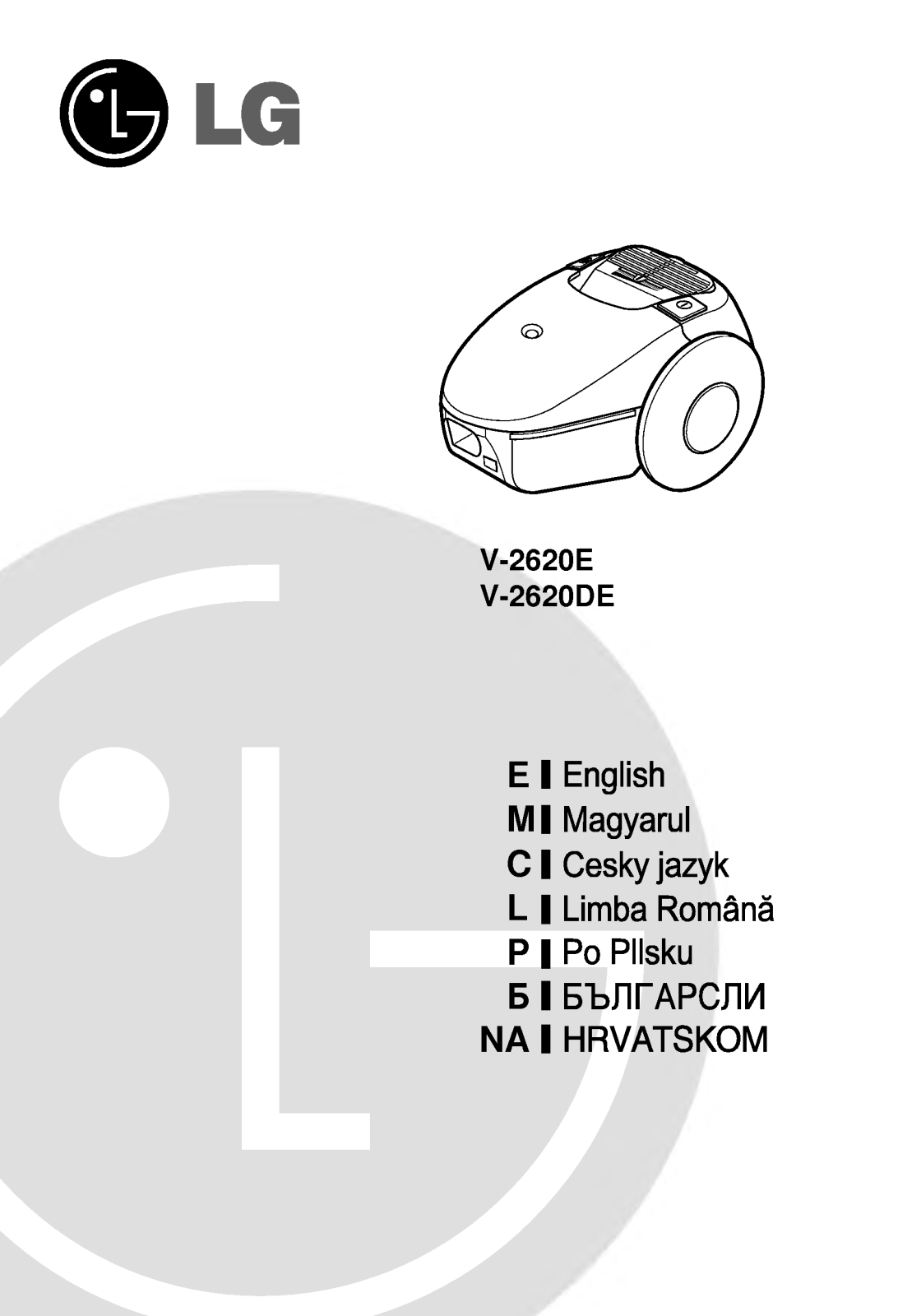 Lg V-2620DE, V-2620E User Manual