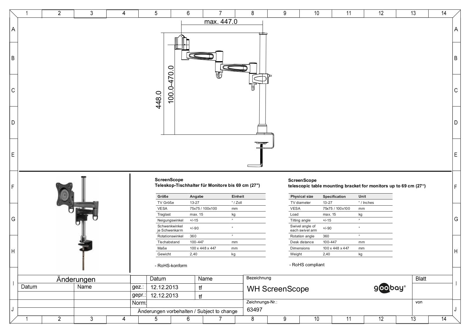 GOOBAY 63497 Datasheet - ManualMachine.com