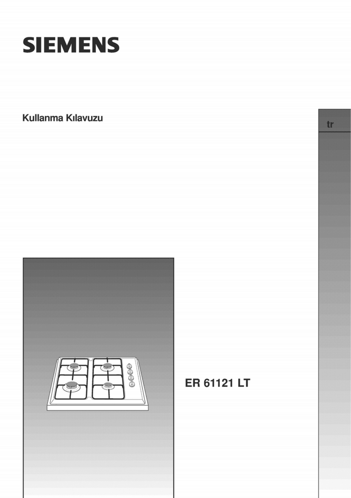 Siemens ER61121LT User Manual